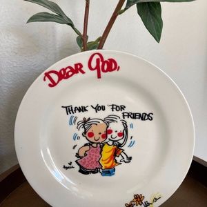 Dear God Plate-Royal Norfolk